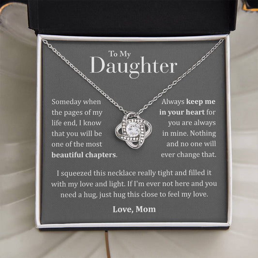 Daughter Gift - Beautiful Chapter Necklace